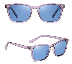 Women's Square Polarized 'Sun's Out' Plastic  Sunglasses