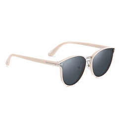 Women's Polarized Round 'Jet Setting' Plastic Sunglasses