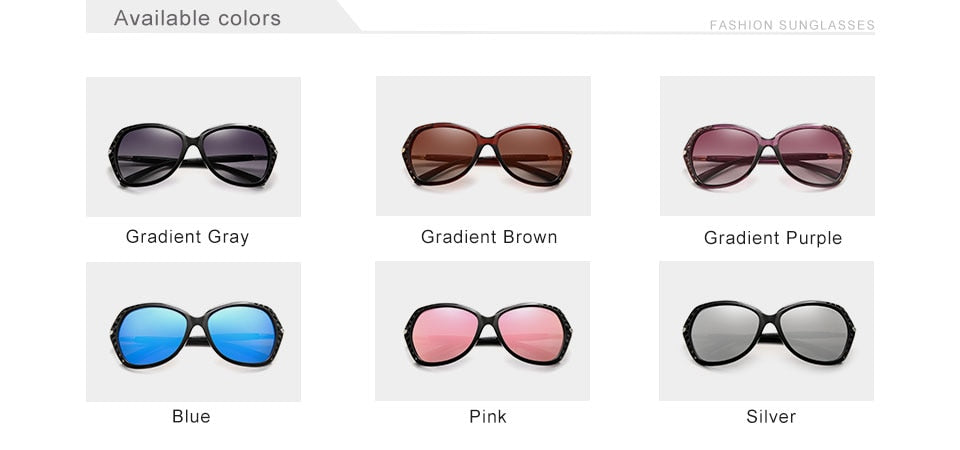 Women's Polarized Round 'Ella' Metal Sunglasses