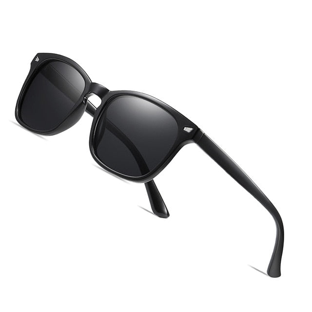 Women's Square Polarized 'Sun's Out' Plastic  Sunglasses