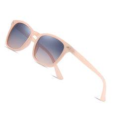 Women's Square Polarized 'Sun's Out' Plastic  Sunglasses