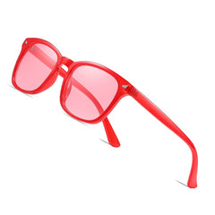 Women's Square Polarized 'Sun's Out' Plastic  Sunglasses