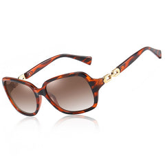 Women's Oversized Round 'Miss Fritter' Plastic Sunglasses