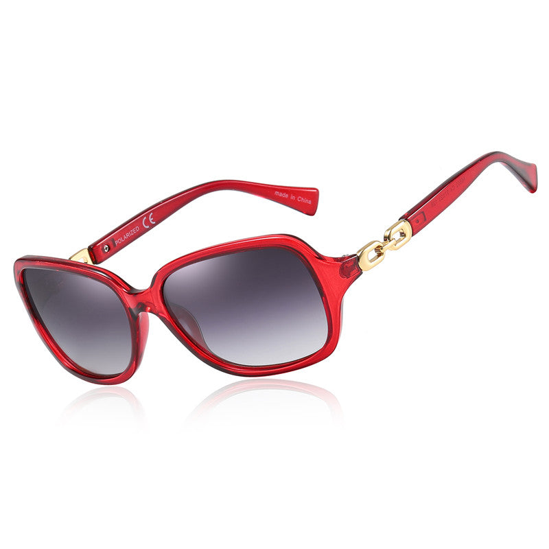 Women's Oversized Round 'Miss Fritter' Plastic Sunglasses