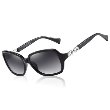 Women's Oversized Round 'Miss Fritter' Plastic Sunglasses