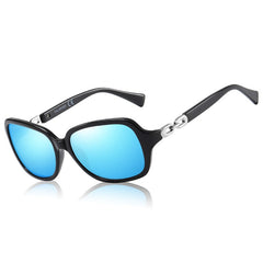 Women's Oversized Round 'Miss Fritter' Plastic Sunglasses