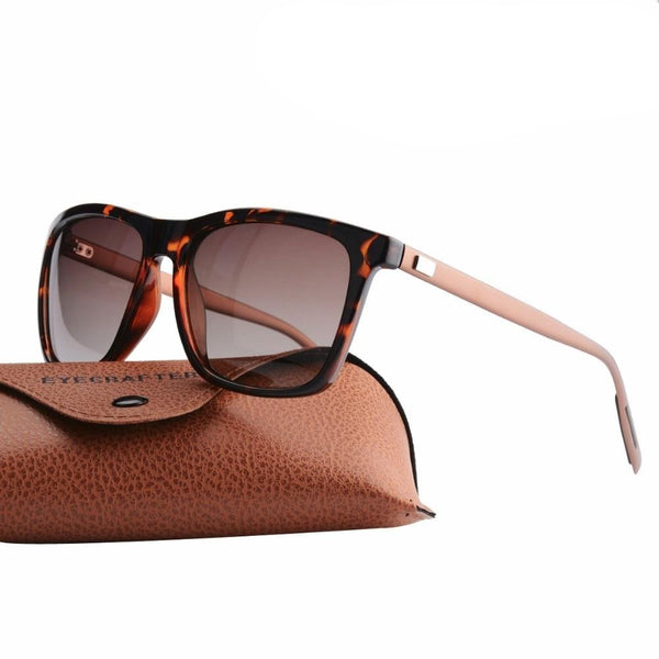 Men's Square 'Whiskey Business' Metal Sunglasses