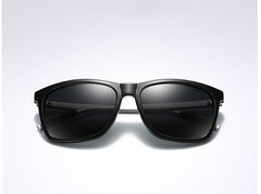 Men's Square 'Whiskey Business' Metal Sunglasses