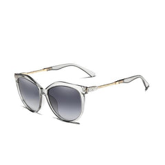 Women's Polarized Cat Eye 'Bermuda' Plastic Sunglasses