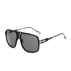 Men's Oversized Aviator 'Morocco' Metal Sunglasses