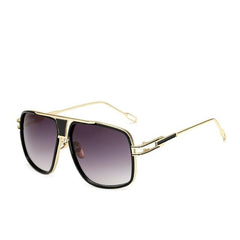 Men's Oversized Aviator 'Morocco' Metal Sunglasses