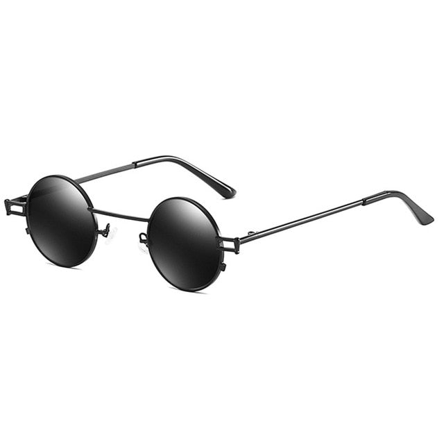 Men's Polarized Oval 'Serendipity' Metal Sunglasses