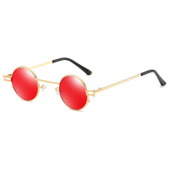 Men's Polarized Oval 'Serendipity' Metal Sunglasses