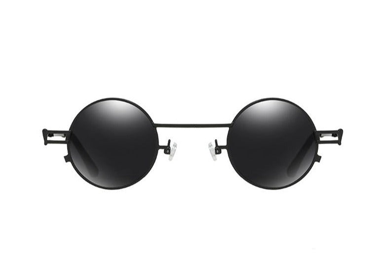Men's Polarized Oval 'Serendipity' Metal Sunglasses