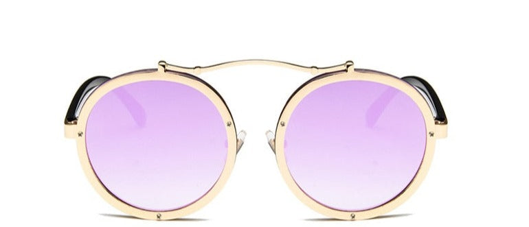 Women's Oval 'Sarah Brave' Metal Sunglasses