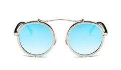 Women's Oval 'Sarah Brave' Metal Sunglasses