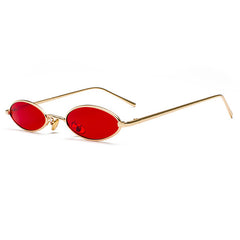 Women's Small Oval 'This is How We Do It' Metal Sunglasses