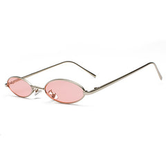 Women's Small Oval 'This is How We Do It' Metal Sunglasses