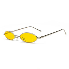 Women's Small Oval 'This is How We Do It' Metal Sunglasses