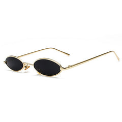 Women's Small Oval 'This is How We Do It' Metal Sunglasses