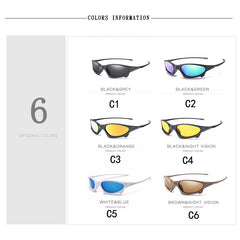 Men's Polarized Sport 'Super G' Plastic Sunglasses