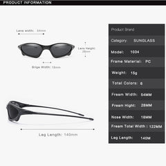 Men's Polarized Sport 'Super G' Plastic Sunglasses