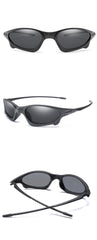 Men's Polarized Sport 'Super G' Plastic Sunglasses