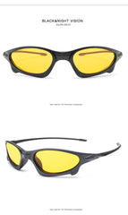 Men's Polarized Sport 'Super G' Plastic Sunglasses