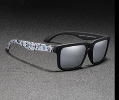 Men's Square 'Be You' Plastic Sunglasses