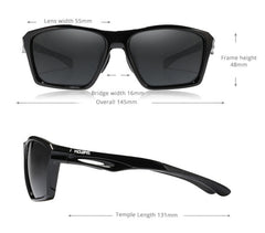 Men's Polarized Sport 'Avalanche' Plastic Sunglasses