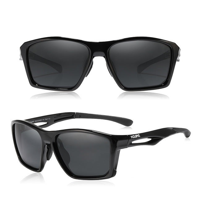 Men's Polarized Sport 'Avalanche' Plastic Sunglasses