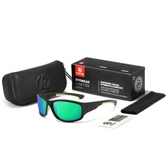 Men's Wrap Around Sport 'Mountain High' Plastic  Sunglasses