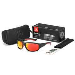 Men's Wrap Around Sport 'Mountain High' Plastic  Sunglasses