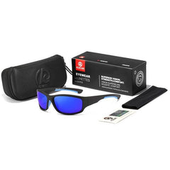 Men's Wrap Around Sport 'Mountain High' Plastic  Sunglasses