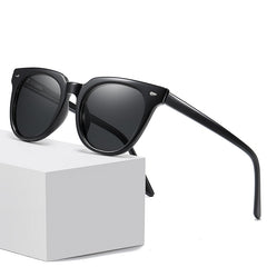 Unisex Polarized Square  'Easy Summer' Plastic and Titanium Sunglasses