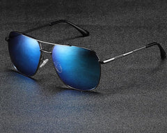 Men's Polarized Aviator 'Made in America' Metal Sunglasses