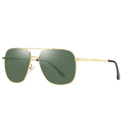 Men's Polarized Aviator 'Made in America' Metal Sunglasses