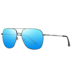 Men's Polarized Aviator 'Made in America' Metal Sunglasses