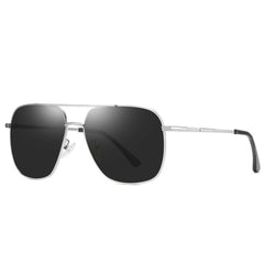 Men's Polarized Aviator 'Made in America' Metal Sunglasses