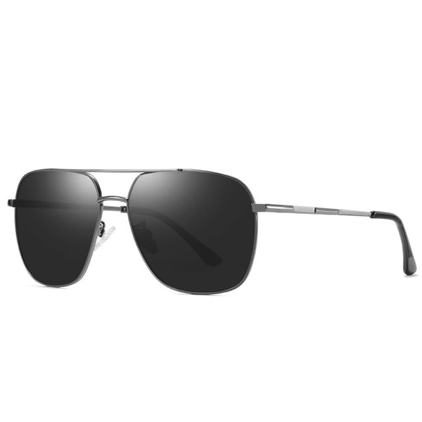 Men's Polarized Aviator 'Made in America' Metal Sunglasses