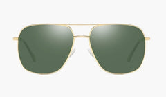 Men's Polarized Aviator 'Made in America' Metal Sunglasses