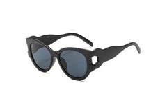 Women's Modern Round 'Ursula' Plastic Sunglasses