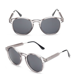 Women's Vintage Oval 'Beach Bay' Plastic and Alloy Sunglasses