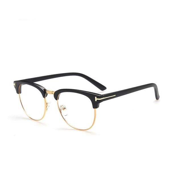 Men's Oversized Oval '007' Plastic Sunglasses