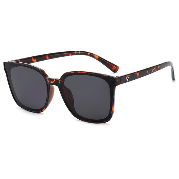 Women's Square 'Grand Piazza' Plastic Sunglasses