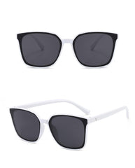 Women's Square 'Grand Piazza' Plastic Sunglasses