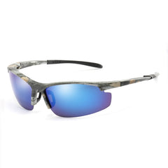 Men's Polarized Sports 'Anchor Point' Plastic Sunglasses