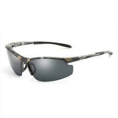 Men's Polarized Sports 'Anchor Point' Plastic Sunglasses