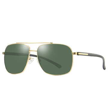 Men's Polarized Aviator 'Made in America' Metal Sunglasses