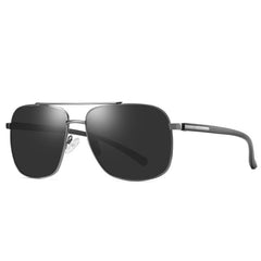 Men's Polarized Aviator 'Made in America' Metal Sunglasses